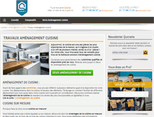 Tablet Screenshot of amenagement-cuisine.quotatis.fr