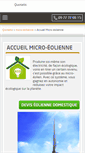 Mobile Screenshot of micro-eolienne.quotatis.fr