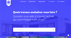 Desktop Screenshot of amenagement-combles.quotatis.fr